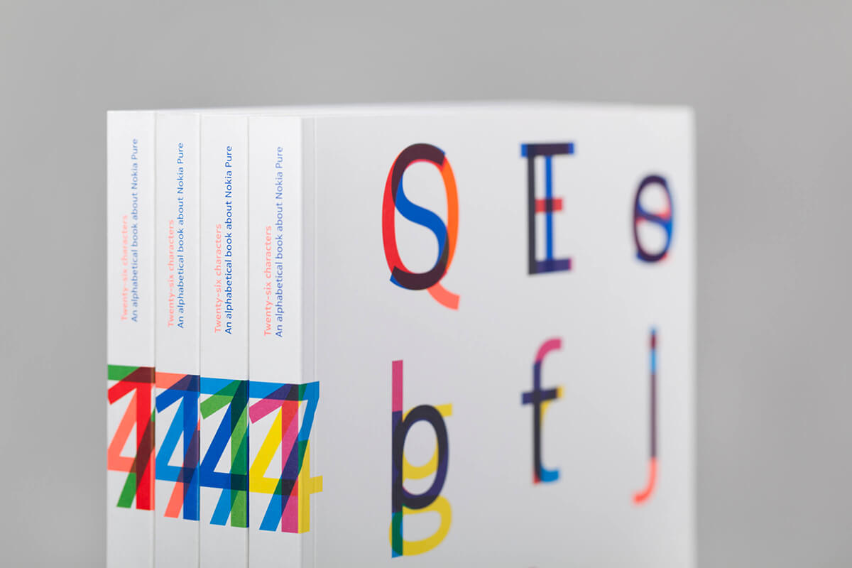 Twenty-six Characters: An Alphabetical Book About Nokia Pure